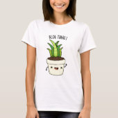 Aloe Daar Funny Aloe Vera Pun T-shirt (Voorkant)