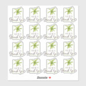 Aloe dank je woordspeling sticker (Vel)