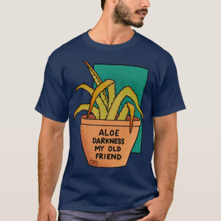 Aloe Darkness Mijn oude vriend Blauwgroen Turquois T-shirt