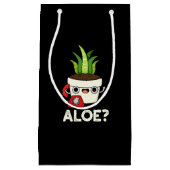 Aloë Funny Plant Hallo Klein Cadeauzakje (Voorkant)
