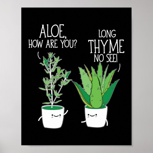 Aloe, hoe lang ben je al lang? poster (Voorkant)