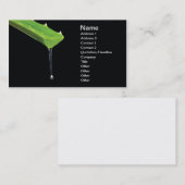 Aloe Vera gel Visitekaartje (Voorkant / Achterkant)