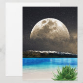 Aloe Vera Moon Beach (Voorkant / Achterkant)