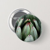 Aloe Vera Photo Plante Lover Round Badge (Devant & derrière)