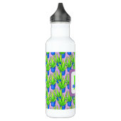 Aloë Vera Planten Patroon Monogram Waterfles (Links)