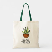 Aloe Vera Tote Bag (Achterkant)