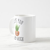 Aloe you Vera Veel Koffiemok (Voorkant links)