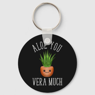Aloe You Vera Veel Sleutelhanger