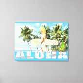 Aloha 01 canvas afdruk (Voorkant)
