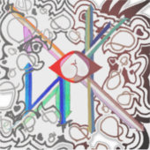 ALOHA 25 LGM Clear Sticker (Voorkant)