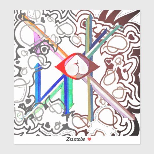 ALOHA 25 LGM Clear Sticker (Vel)