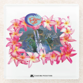 ALOHA 2 4 VERSIE 2 GLAZEN ONDERZETTER