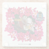 ALOHA 3 1 GLAZEN ONDERZETTER (Achterkant)