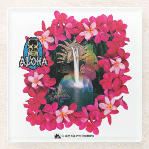 ALOHA 3 9 GLAZEN ONDERZETTER