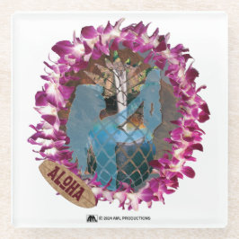 ALOHA 46 GLAZEN ONDERZETTER