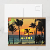 Aloha aanpassen - Maui Briefkaart (Voorkant / Achterkant)