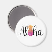 Aloha Aineappy Magnet (Recto/Verso)