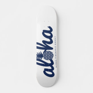 Aloha anananas LogoColor-Navy Skateboard