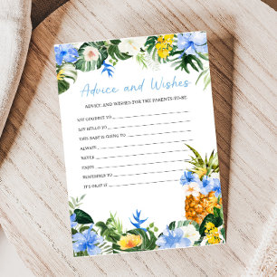 Aloha Ananas Baby Shower Advies en Wensen Spel