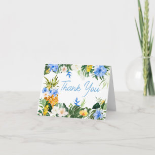 Aloha Ananas Baby Shower Bedankkaart