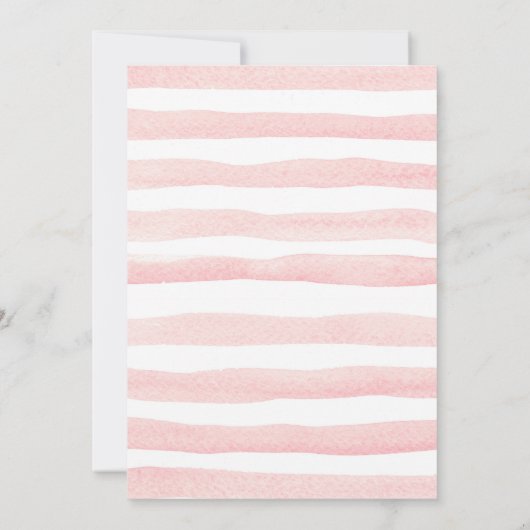 Aloha ananas Bridal Shower Kaart (Achterkant)