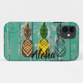 Aloha ananas Case-Mate iPhone case (Achterkant (horizontaal))