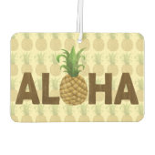 Aloha ananas Hawaiian Hawaii Luchtverfrisser (Achterkant)