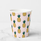Aloha Ananas Papieren Bekers (Achterkant)