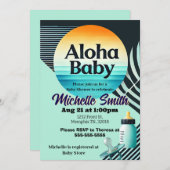 Aloha Baby Kaart (Voorkant / Achterkant)
