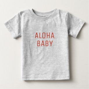 Aloha Baby Text Design