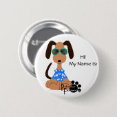 Aloha badge nominatif de Deojee (Devant & derrière)