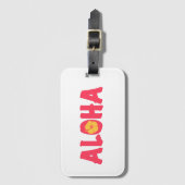 Aloha bagagelabel (Voorkant (verticaal))
