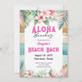 Aloha Beach Bachelorette Party reisschema Kaart (Voorkant)