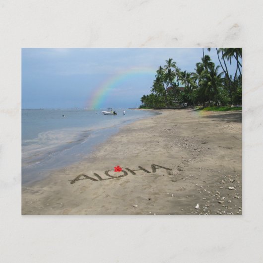 Aloha Beach Briefkaart (Voorkant)