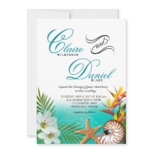 Aloha Beach bruiloft Plumeria Frangipani Nautilus