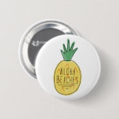 Aloha Beaches Button (Voorkant /achterkant)