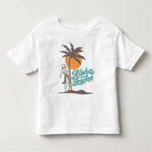 Aloha Beaches Hula Girl Hawaii Hawaiian Retro Kinder Shirts