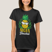 ALOHA Beaches  Sarcastic Pineapple Summer T-shirt (Voorkant)