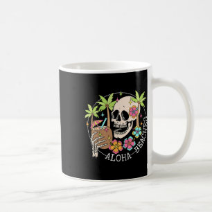 Aloha Beachs Skelet Zomer Vakantie Hawaii Familie Koffiemok