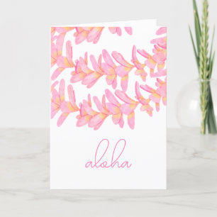 Aloha Bedankkaart
