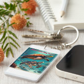 Aloha Big Island Hawaii Sleutelhanger (Voorkant Rechts)