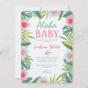 Aloha Bloemen Kaart