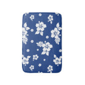 Aloha Blue Classic Hawaiian Seamless Pattern Badmat (Voorkant Verticaal)