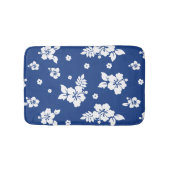 Aloha Blue Classic Hawaiian Seamless Pattern Badmat (Voorkant)