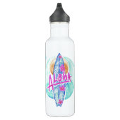 Aloha bouteilles d'eau nommées faites sur commande (Droite)