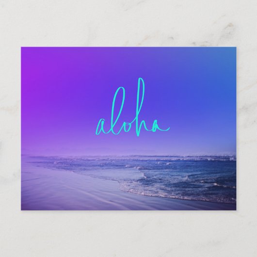 Aloha Briefkaart (Voorkant)