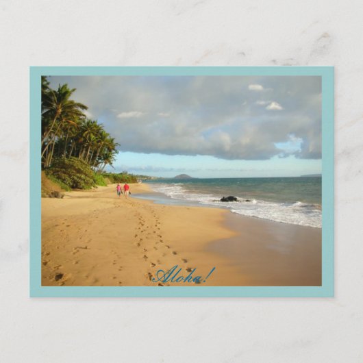 Aloha! Briefkaart (Voorkant)