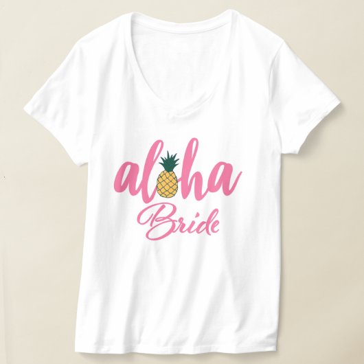 Aloha Bruid T-shirt (Laagn)