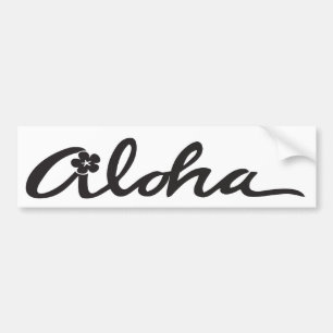 Aloha Bumpersticker