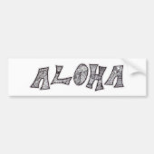 Aloha Bumpersticker (Voorkant)